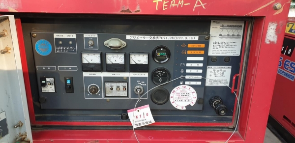 ขายเครื่องปั่นไฟมือสองสภาพเดิมๆจากญี่ปุ่นพร้อมใช้งานราคาแรง