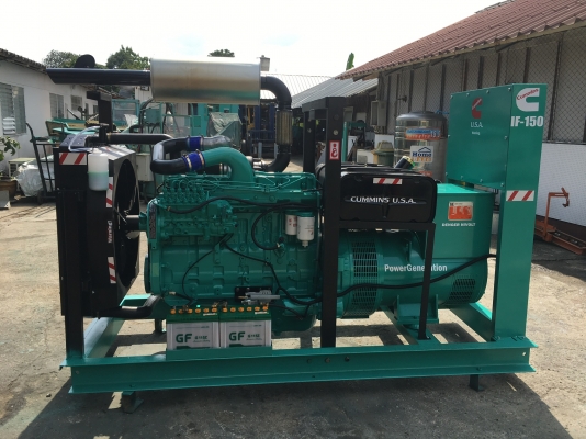 CUMMINS 150 KVA. USA. พร้อมติดตั้ง( รับประกัน2ปี)
