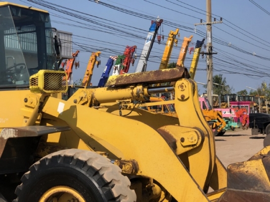 ขายรถตักล้อยาง KOMATSU WA350-3E นำเข้าเองจากญี่ปุ่น สภาพสวยพร้อมใช้ มีVDOการทำงานครับ