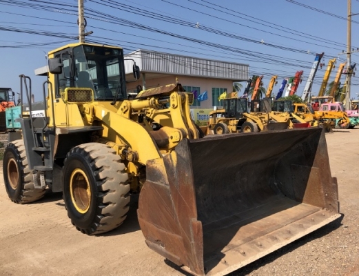 ขายรถตักล้อยาง KOMATSU WA350-3E นำเข้าเองจากญี่ปุ่น สภาพสวยพร้อมใช้ มีVDOการทำงานครับ