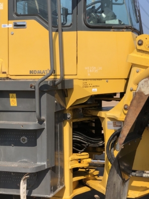 ขายรถตักล้อยาง KOMATSU WA350-3E นำเข้าเองจากญี่ปุ่น สภาพสวยพร้อมใช้ มีVDOการทำงานครับ