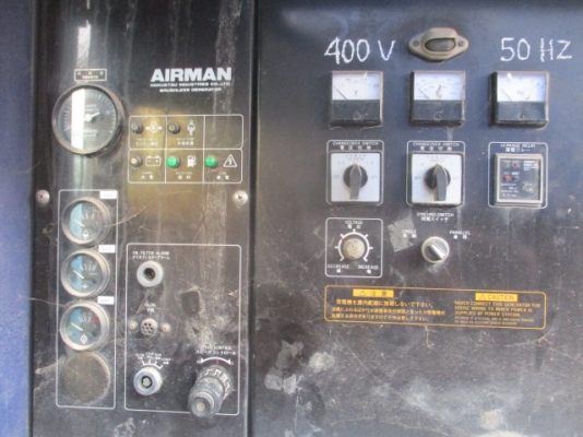 Airman SDG500S-304 : เครื่องปั่นไฟ นำเข้า 500KVA โทร. 080-6565422 (หนิง)