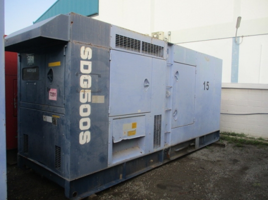Airman SDG500S-304 : เครื่องปั่นไฟ นำเข้า 500KVA โทร. 080-6565422 (หนิง)