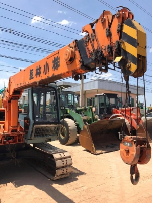 ขายรถเครน HITACHI EX100-3M (เครน 3 ตัน บูมยาว 18 เมตร) นำเข้าเองจากญี่ปุ่น สภาพสวยพร้อมใช้ มีVDOการทำงานครับ