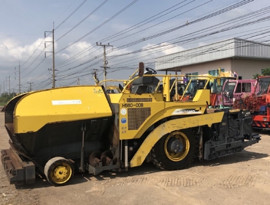 ขายรถปูยาง SUMITOMO HA60W-5 (ขนาด 6 เมตร) นำเข้าเองจากญี่ปุ่น สภาพสวยพร้อมใช้ มีVDOการทำงานครับ ขายรถปูยาง SUMITOMO HA60W-5 (ขนาด 6 เมตร) นำเข้าเองจากญี่ปุ่น สภาพสวยพร้อมใช้ มีVDOการทำงานครับ