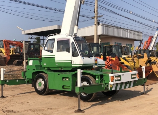 ขายรถเครน TADANO TR100M-1 (ขนาด 10 ตัน) ปี 1999 นำเข้าเองจากญี่ปุ่น สภาพสวยพร้อมใช้ มีVDOการทำงานครับ