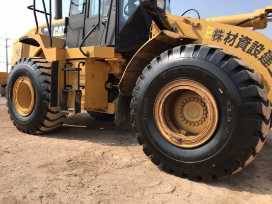 ขายรถตักล้อยาง CAT 950H ปี 2010 นำเข้าเองจากญี่ปุ่น สภาพสวยพร้อมใช้ มีVDOการทำงานครับ