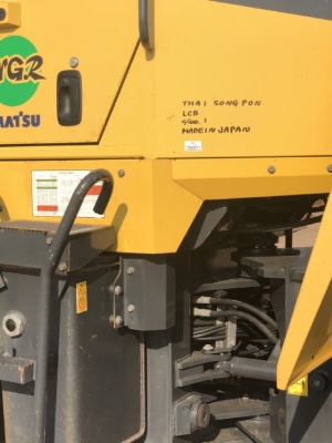 ขายรถตักล้อยาง KOMATSU WA100-5 แขนยาวพิเศษ นำเข้าเองจากญี่ปุ่น สภาพสวยพร้อมใช้ มีVDOการทำงานครับ