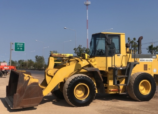 ขายรถตักล้อยาง KOMATSU WA350-3E นำเข้าเองจากญี่ปุ่น สภาพสวยพร้อมใช้ มีVDOการทำงานครับ