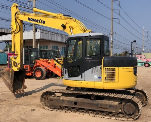 ขายรถขุด KOMATSU PC128US-2E1 (เทียบเท่ารุ่น 7) มีลายหัวกระแทก นำเข้าเองจากญี่ปุ่น สภาพสวยพร้อมใช้ มีVDOครับ