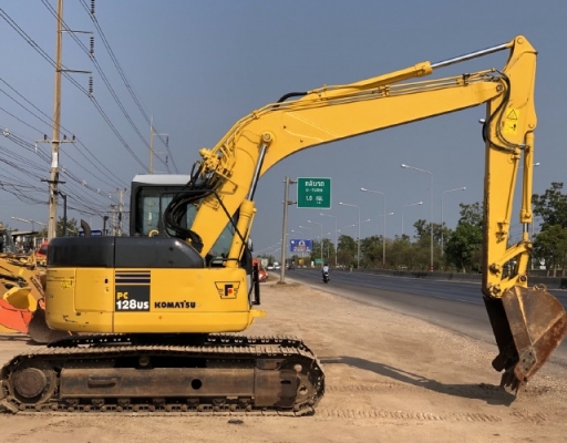 ขายรถขุด KOMATSU PC128US-2E1 (เทียบเท่ารุ่น 7) มีลายหัวกระแทก นำเข้าเองจากญี่ปุ่น สภาพสวยพร้อมใช้ มีVDOครับ