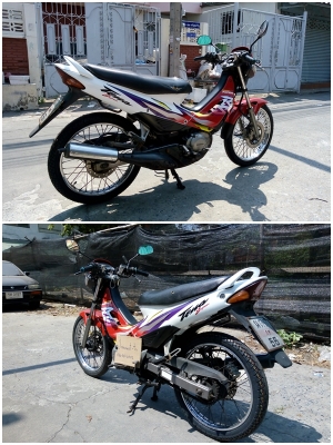 Honda Nova Tena RS New 110cc.เจ้าของคนเดียว จดปี1999 ภาษี พรบ.2562 ชุดโอนครบ