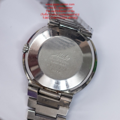 นาฬิกา Mido ชาย Auto รุ่น Commander 8479 เรือนเงิน ของแท้ สภาพดี ส่งฟรี นาฬิกา Mido ชาย Auto รุ่น Commander 8479 เรือนเงิน ของแท้ สภาพดี ส่งฟรี