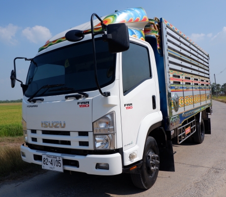 6 ล้อ ISUZU FRR190 แรง ไมล์ 21,000 กม. ไมล์แท้แน่นอนเช็คศูนย์ได้เลย เดิมทุกอย่าง กระบะมิเนียมคอกเกษต
