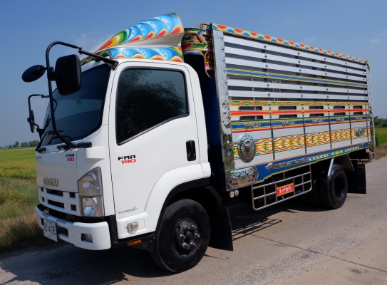 6 ล้อ ISUZU FRR190 แรง ไมล์ 21,000 กม. ไมล์แท้แน่นอนเช็คศูนย์ได้เลย เดิมทุกอย่าง กระบะมิเนียมคอกเกษต