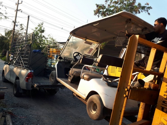 tractor-backhoe จัดส่ง รถกอล์ฟ แบบ 4 ที่นั่ง ให้ลูกค้า จากหนองคายครับ ขอบคุณมากครับ tractor-backhoe จัดส่ง รถกอล์ฟ แบบ 4 ที่นั่ง ให้ลูกค้า จากหนองคายครับ ขอบคุณมากครับ