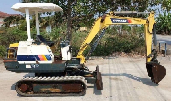 YANMABยันม่าB22เทียบเท่าPC25รถนอกสถาพดี@175,000พร้อมใช้เพิ่งนำเข้ามายังไม่เคยใช้งานในเมืองไทยเลยเครื่องยันม่า3สูบเครื่องดีปั้มเเรงพร้อมใช้บูมอาร์มสวยช่วงล่างดีสวยรถสวยเร็วแรงไม่โหลดพร้อมใช้เดิมๆเอกสารอินวอยล์สนใจโทร081-989-1989หรั่งครับ