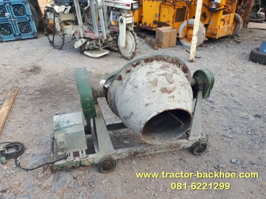 ขาย เครื่องโม่ปูน ผสมปูน คอนกรีต ไฟ 110 v เก่าญี่ปุ่น ชม VDO ได้ครับ ราคา 18,000 บาท