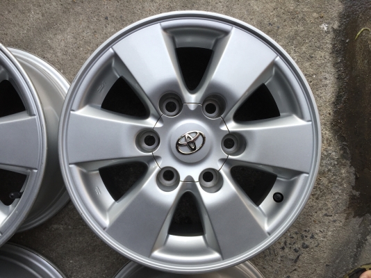 ล้อโตโยต้า ขอบ15+น๊อตเดิม24ตัว น้องๆป้ายแดง  #ชุด4วง4900บาท โทร0879050181.ส่งได้ทั่วไทย