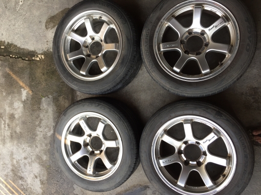 แม็ก.Lenso rt7 17x8.et20 ยาง215/55/17ปี14 ชุด4900บ.โทร0879050181.ส่งได้