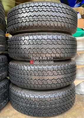 ยาง 245-70-16 Bridgestone ปี 18 สภาพน้องๆป้ายแดง ดอกเต็ม ตุ่มลาง ยาง 245-70-16 Bridgestone ปี 18 สภาพน้องๆป้ายแดง ดอกเต็ม ตุ่มลาง