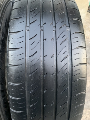 ล้อแม็ก Toyota Vios รุ่น 12 ก้าน ขอบ 15 สีบอร์น พร้อมยาง 185-60-15 Dunlop ปี 15