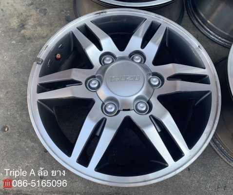 ล้อแม็ก 6รู139 ISUZU D-MAX Hi-Lender ขอบ16