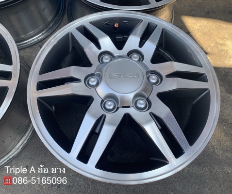 ล้อแม็ก 6รู139 ISUZU D-MAX Hi-Lender ขอบ16