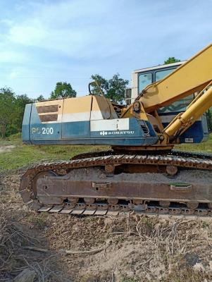 ขายรถแบคโฮ KOMATSU PC200-5 เอกสารเล่ม ระบบไฟเต็ม ราคา 650000