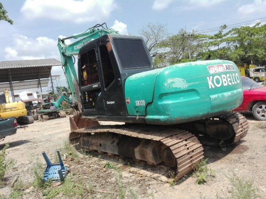 ขายแบคโฮ KOBELCO SK120Vซุปเปอร์ระบบไฟเต็มเอกสารซื้อขาย ราคา 650,000