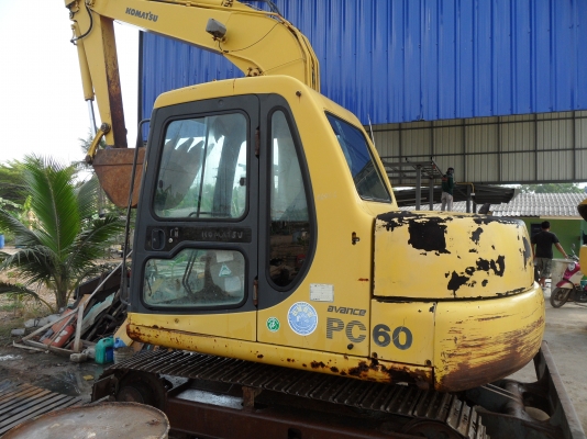 PC60-7 KOMATSU @785,000 รถนอก สี่พันกว่าชั้่วโมง สถาพดี พร้อมใช้เพิ่งนำเข้ามายังไม่เคยใช้งานในไทย ระบบไฟฟ้าครบ สภาพสวยพร้อมเอกสาร สนใจคลิ๊ก ☎ 081-989-1989 หรั่งครับ