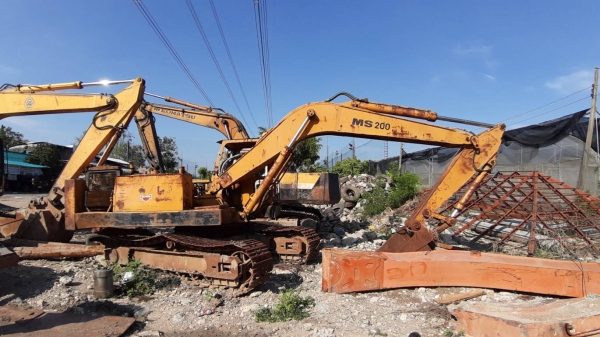 ขายแบคโฮ MS160