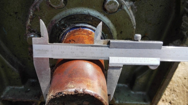 วอร์มเกียร์ทดแบบคว่ำ LM เบอร์ 155 ทด 1:10 (150 rpm) ใช้กับมอเตอร์ 10-15 HP