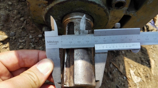 วอร์มเกียร์ทดแบบคว่ำ LM เบอร์ 155 ทด 1:10 (150 rpm) ใช้กับมอเตอร์ 10-15 HP