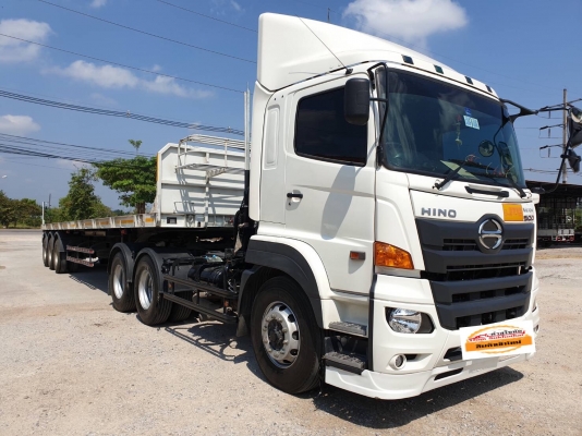 ขาย HINO VICTOR FM1A344ปี 61 หัวลาก พร้อมหางสามมิตรปี 61 พร้อมแยกขายหัวหาง ราคาคุยกัน รถสภาพใหม่พร้อ