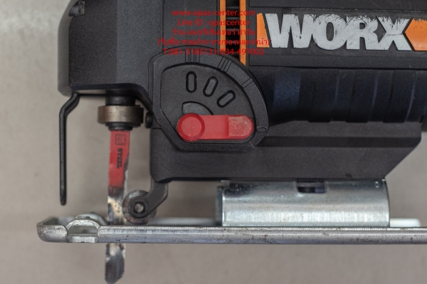 จิ๊กซอว์ เลื่อยฉลุไฟฟ้า (Jig Saw) WORX 550W รุ่น WX477 สภาพใหม่
