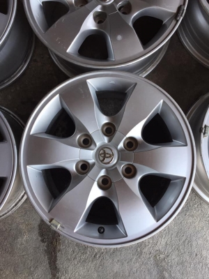 ล้อโตโยต้า ขอบ16+น๊อต #ชุด4วง3900บ.ล้อไม่เบียดบิ่น มีลอยตามการใช้งาน สนใจโทร0879050181.ส่งได้ทั่วไทย