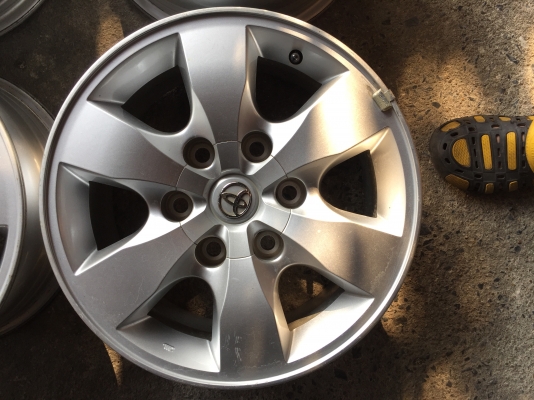 ล้อโตโยต้า ขอบ16+น๊อต #ชุด4วง3900บ.ล้อไม่เบียดบิ่น มีลอยตามการใช้งาน สนใจโทร0879050181.ส่งได้ทั่วไทย
