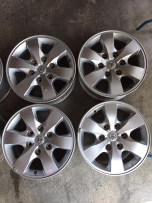 ล้อโตโยต้า ขอบ16+น๊อต #ชุด4วง3900บ.ล้อไม่เบียดบิ่น มีลอยตามการใช้งาน สนใจโทร0879050181.ส่งได้ทั่วไทย