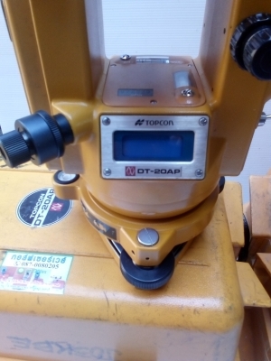 ขายกล้องวัดมุมTOPCON รุ่น DT-20AP ผลิตญี่ปุ่นเเท้ๆ MADE IN JAPAN ราคาถูกมากๆเเค่ 10000บาทเท่านั้นครั ขายกล้องวัดมุมTOPCON รุ่น DT-20AP ผลิตญี่ปุ่นเเท้ๆ MADE IN JAPAN ราคาถูกมากๆเเค่ 10000บาทเท่านั้นครั