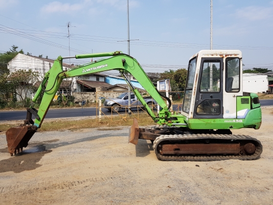 รถขุดมิตซูบิชิ 三菱 Mitsubishi MM45B เก่าญี่ปุ่น