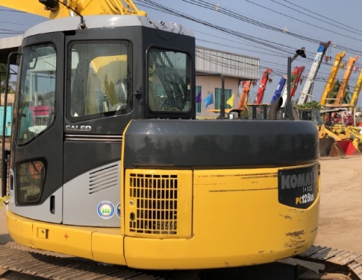ขายรถขุด KOMATSU PC128US-2E1 (เทียบเท่ารุ่น 7) มีลายหัวกระแทก นำเข้าเองจากญี่ปุ่น สภาพสวยพร้อมใช้ มีVDOครับ