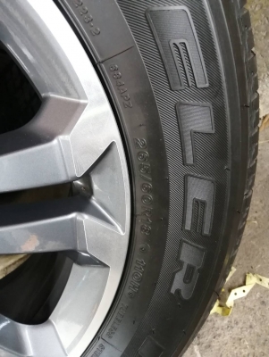 ล้อติดรถยนต์ Mitsubishi Triton 6 รู มือสอง ล้อติดรถยนต์ Mitsubishi Triton 6 รู มือสอง