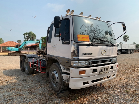 Hino 3M เครื่องเดิม 240 แรง สิบล้อหัวลาก แอร์เย็น พร้อมใช้งาน ทะเบียนพร้อม