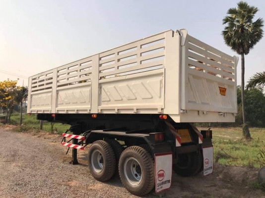 หางเซมิดัมพ์ ปี 56 ยาว 8 เมตร ยางใหม่ รถพร้อมใช้งาน ทะเบียนพร้อม