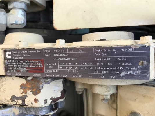รถเจาะ INGERSOLLRAND รุ่น CDH-821C นำเข้าจากญี่ปุ่น รถสวยขายถูกครับ