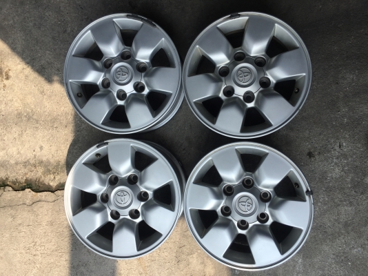 ล้อโตโยต้า ขอบ15+น๊อต ชุด4วง3800บ.ล้อไม่เบียดบิ่น รับเองลดได้ โทร0879050181.ส่งได้ทั่วไทย