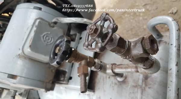 SALE*FROM JAPANเครื่องปั๊มลมHITACHI -BU-7T/ ขนาด105ลิตร ,3สูบ ,2.2 KW. ,SPEED: 1,280 rpm