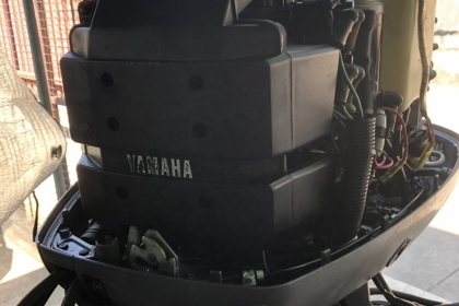 ขายเครื่องเรือ YAMAHA 115แรง หาง25 เก่าญี่ปุ่น ราคา85,000