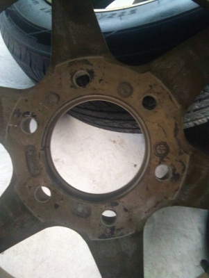 TE37 18X9 ยางปี0717